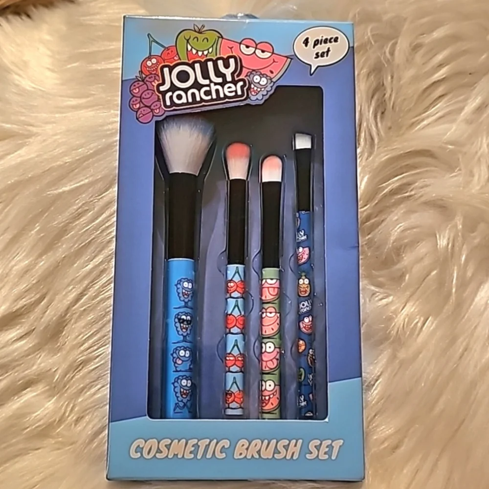 Jolly Rancher 4 Piece Cosmetic Brush Set